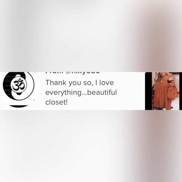 Lovely Deep V Neck Fold Design Loose Orange Tunic Style Blouse - Picture 9 of 9